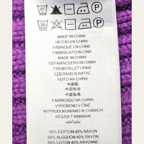 MICHAEL KORS Women's Crew Neck Double thick Zippered Shoulders Sweater Size Smal - Picture 12 of 14